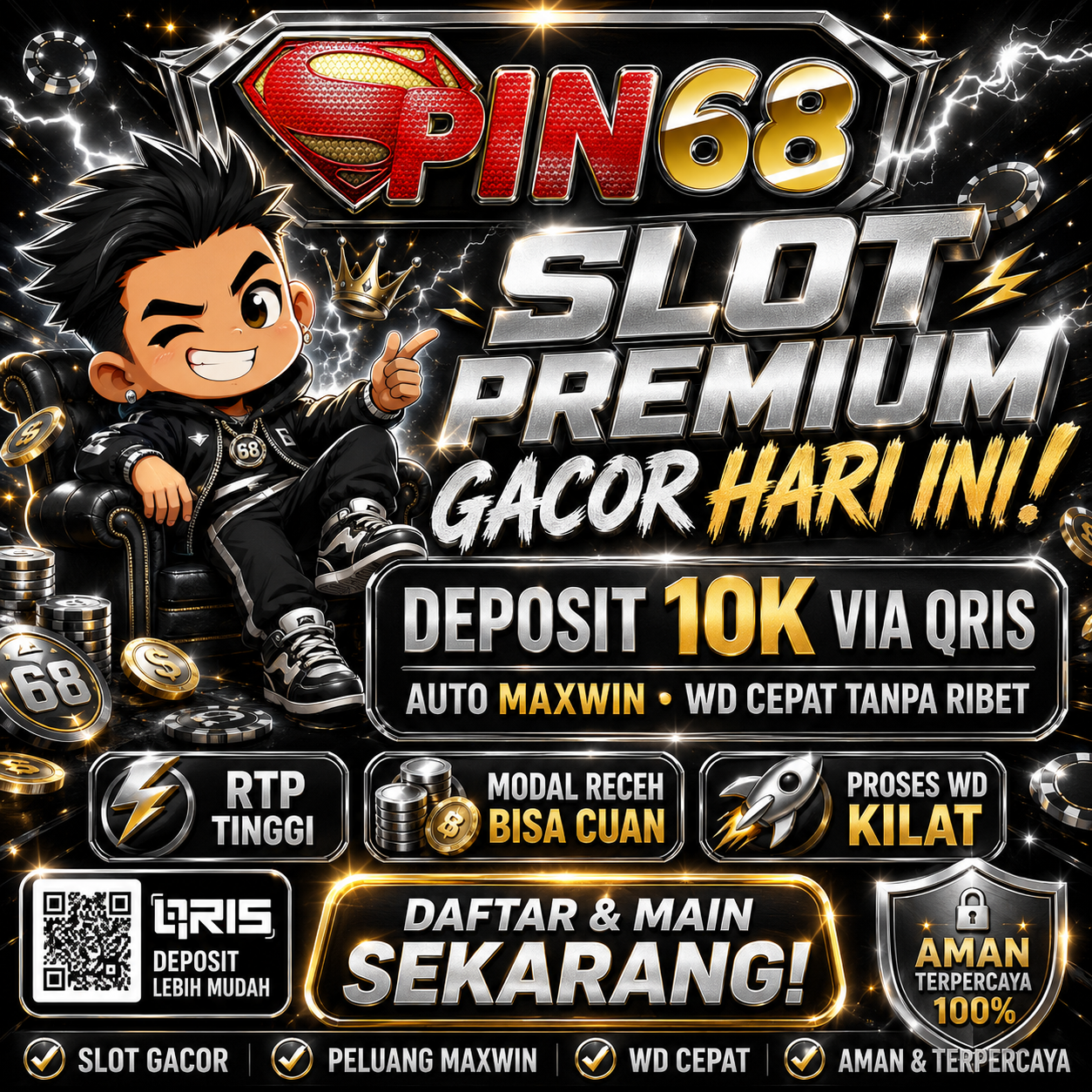 Spin68 Digital Dashboard Banner